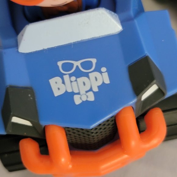 2 Blue Orange Green Blippi Figures Cars Truck Vehicle 2019 2020 Toy - Picture 11 of 11